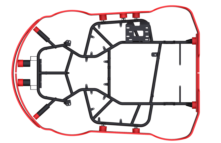 Защитный обвес с повышенным энергопоглощением